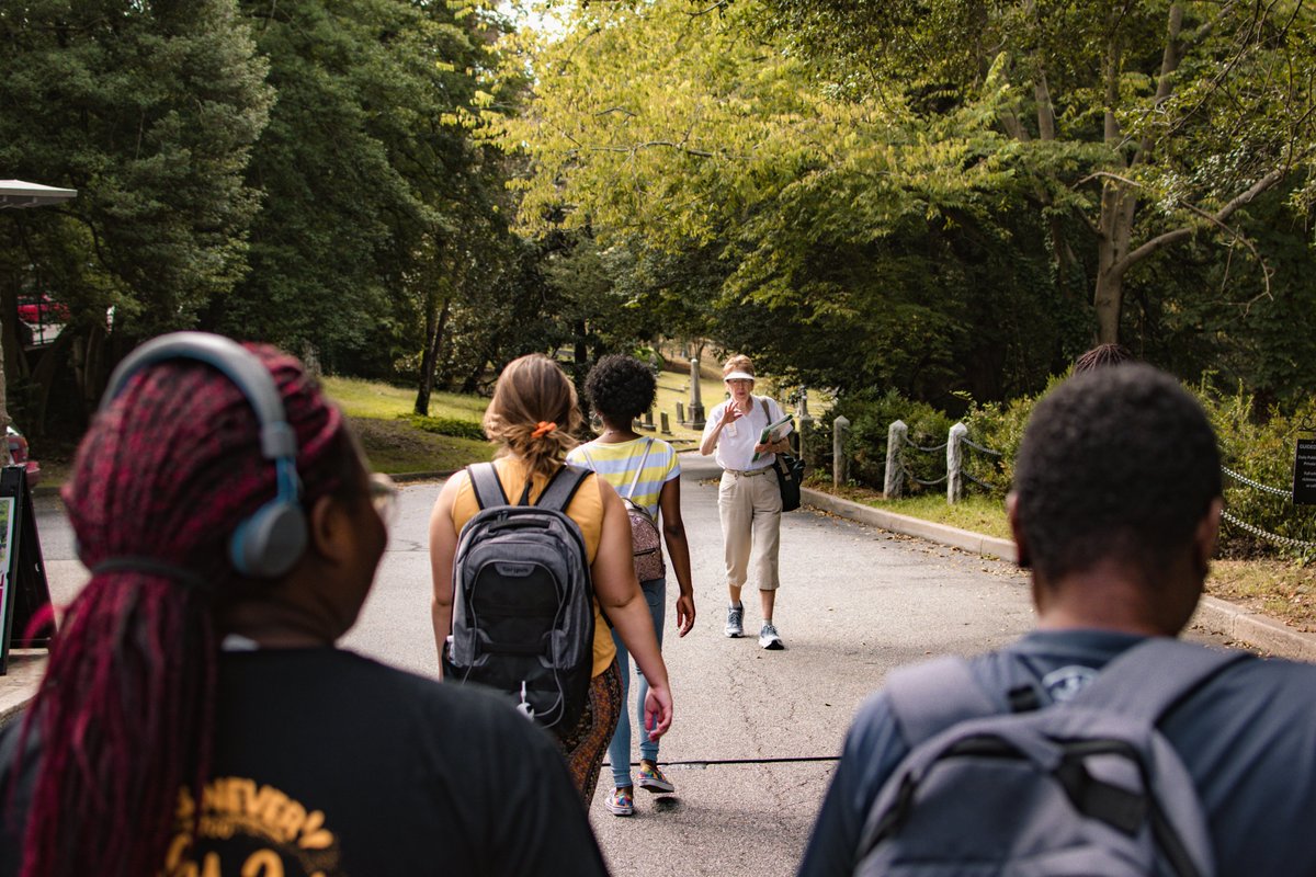 VCU_SLCE's tweet image. It was a perfect day at the Hollywood Cemetery on our Expedition RVA tour! #MakeItReal #RVA
