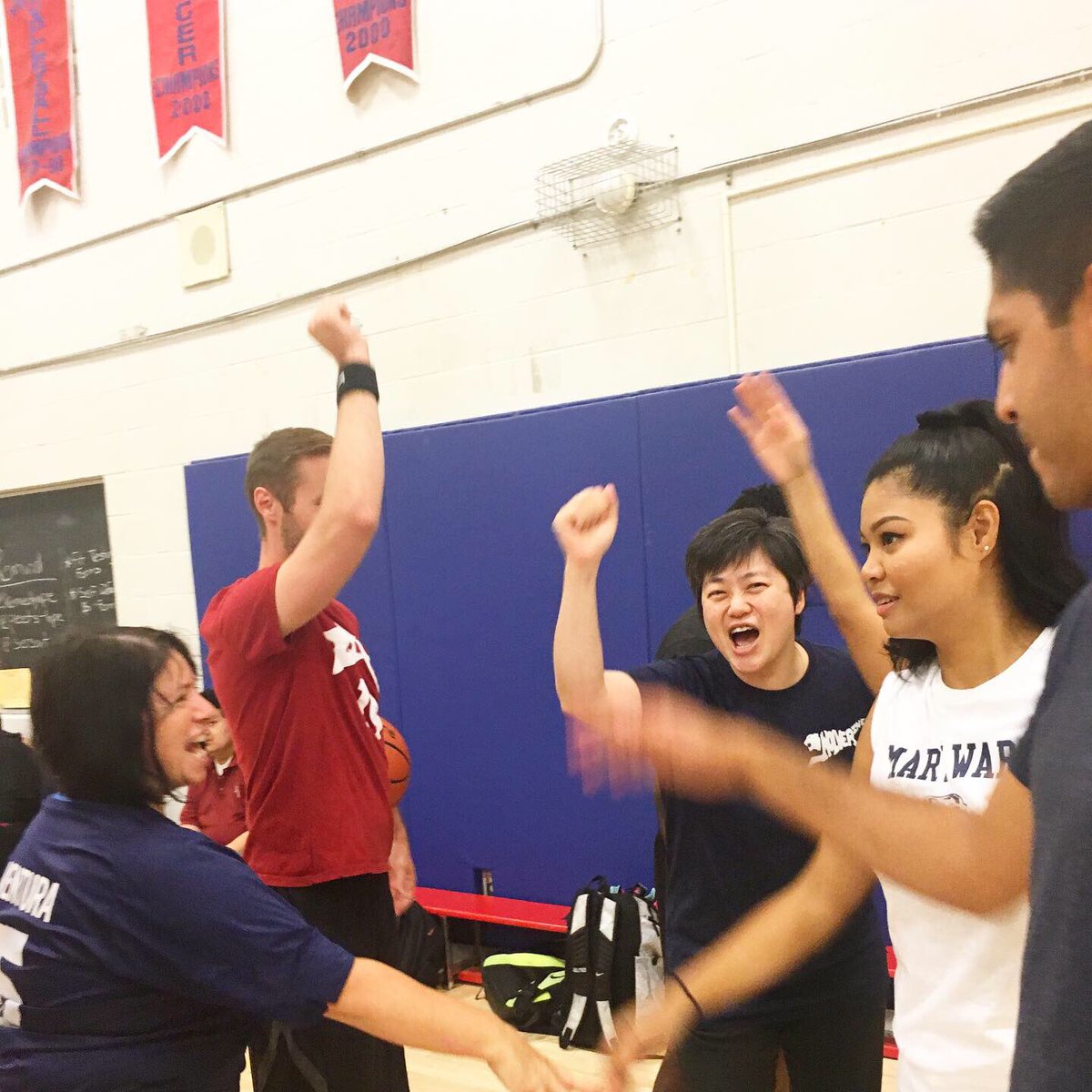 marywardsac's tweet photo. Fun Guys &amp; Fun Girls all around at our Ultimate Baller Tournament 🏀. Team “Teach You A Lesson” took the championship title!!! Congrats to the Gr. 10 #TeamDawgz for making it to the end! 🙌🏽 Fans, thanks for your incredible support! https://t.co/qxCC9ZaEZ6