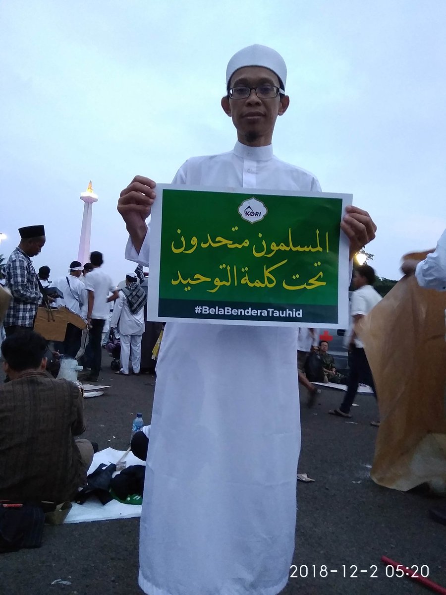 NSumarjono's tweet photo. Kami ingin kembali ke sana lagi...
Tapi untuk kali ini, kita hanya dapat berdoa semoga rezim dholim segera tumbang ditangan kaum muslimin.
#OTWParadeTauhid https://t.co/mtB8zXH32e
