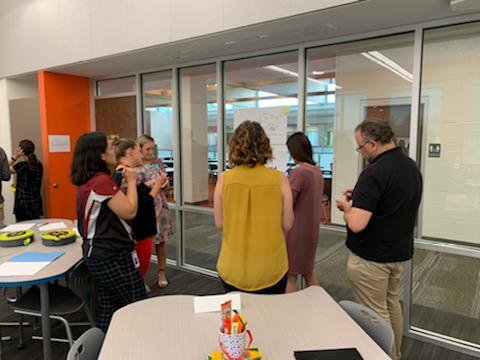 jans_sandra's tweet photo. Second group of Intervention teachers enriching student learning,  through their own learning and collaboration with others, from across the district 🙌🙌 https://t.co/NTr8PVDEZs