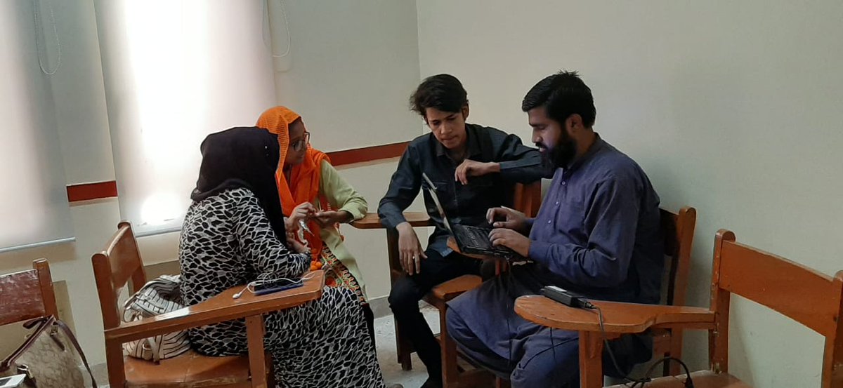 tubamohsin94's tweet image. HAPPENING NOW!!! #TechKaro students are participating in @reactriot 48 hour Hackathon. Wish them luck!  #reactriot2019 #womenintech #WomenInSTEM #react #girlswhocode 
@CIRCLE2020 @sarahsga4 @SadaffeAbid