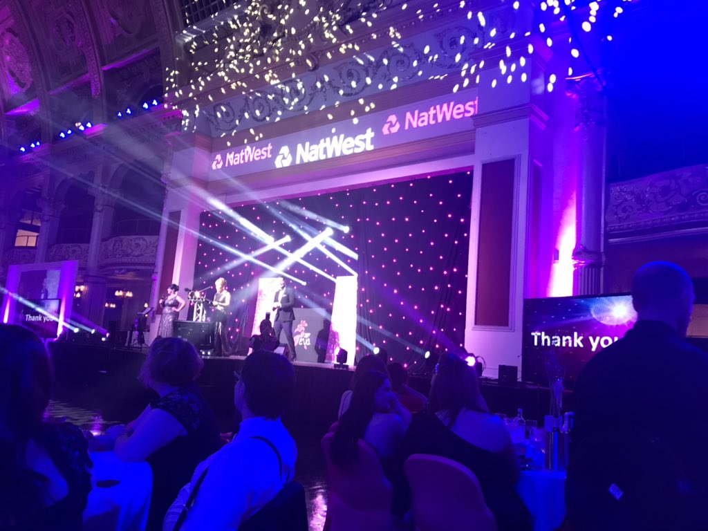 What a fabulous night to break my 90 day dry! Thank you <a href="/StephenLBV/">Stephen Bolton</a> for the invite <a href="/JaydeeCBPartner/">Jaydee Davis</a> for your company #table12 #Eva2019 #eva_awards