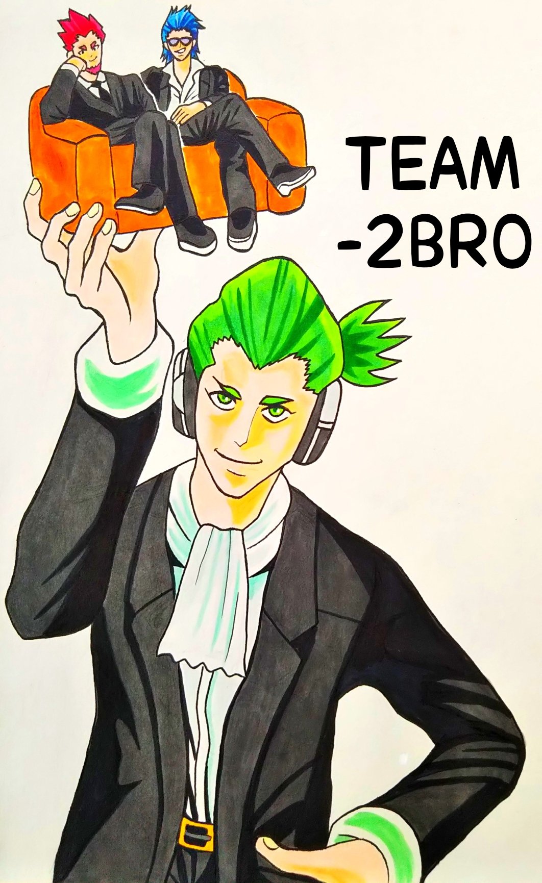 モッププリン Team 2broのゲーム実況をbgmにして作業をしてますが 面白すぎて捗らないですね 失敗しました 2bro 弟者 兄者 おついち イラスト T Co Omhwjlnfkc Twitter