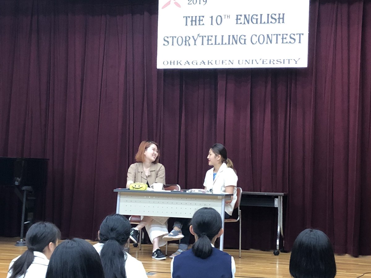 ohka_eigo's tweet image. #StorytellingContest
#第10回ストーリーテリングコンテスト
今年も高いレベルのパフォーマンスが盛りだくさんでした。参加してくださって高校生のみなさん、指導してくださった先生方、ありがとうございました！またのご参加、お待ちしています❤️