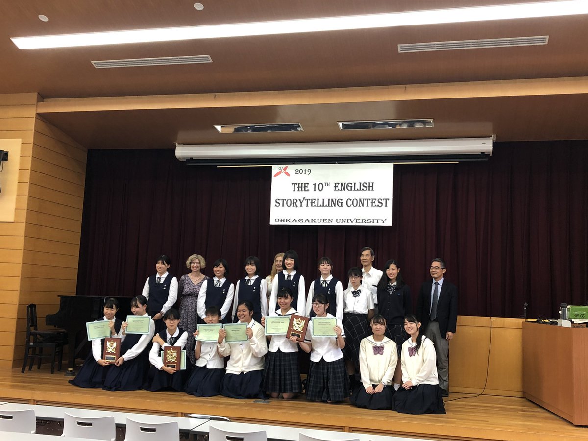 ohka_eigo's tweet image. #StorytellingContest
#第10回ストーリーテリングコンテスト
今年も高いレベルのパフォーマンスが盛りだくさんでした。参加してくださって高校生のみなさん、指導してくださった先生方、ありがとうございました！またのご参加、お待ちしています❤️
