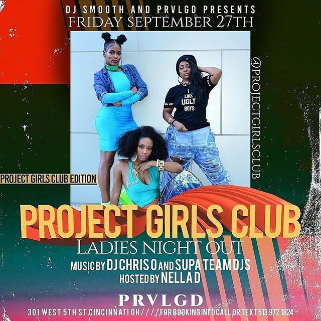 ProjectGRLSClub's tweet photo. Midwest here we come! Reposted from @prvlgdcincy (@get_regrann) -  THIS FRIDAY NIGHT @projectgirlsclub IS TAKING OVER PRVLGD....TEXT/CALL 513-815-0650 TO BOOK YOUR BOOTH....#prvlgdcincy #fadedfriday #projectgirlsclub #chefnem
#cincinnati #ohio #pgc #runu… https://t.co/kKD29W9NMQ https://t.co/IrjYATWPg1