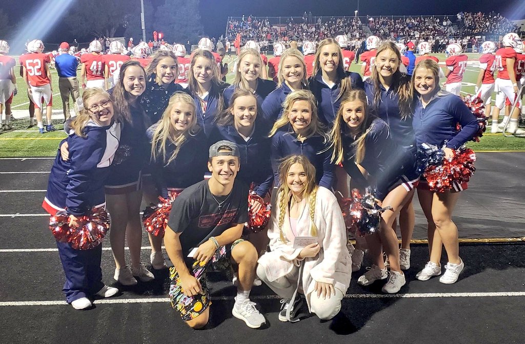Congratulations to Colbey Behrends and Grayci Gustin - they are tonight's Fans Of The Game!
#NorrisTitans 🔴👏🏽⚪👏🏽🔵