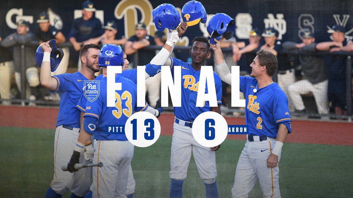 Pitt_BASE's tweet photo. FINAL | Bats were alive tonight for a nice start to the fall season with the win over the Zips!

Pitt 13, Akron 6

#H2P https://t.co/PmmSJQsn5V