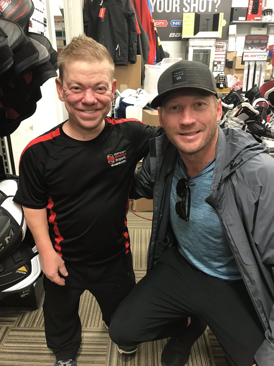 ShaqCoady's tweet image. Good friend and not a bad hockey player in the store today. Sportscraft