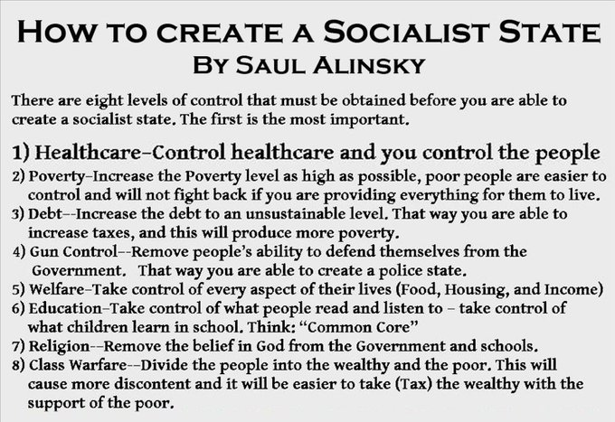 RedNationRising's tweet photo. Everybody should know about Saul Alinsky, who wrote Alinsky’s Rules for Radicals. He dedicated his book to Lucifer, and was also Hillary’s mentor in college. Read the following...it’s all happening and we have much work to do to get our country back. https://t.co/wrwVs0X5YO