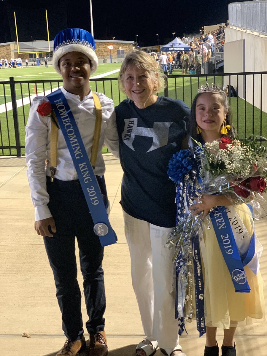 The 2019 HHS Homecoming King and Queen!!!! #hawknation #hawkyeah #generationunified #choosetoinclude <a href="/HawkNationHHS/">HawkNation Principal</a> <a href="/HHS_hawknation/">Hawk Nation Sports</a>