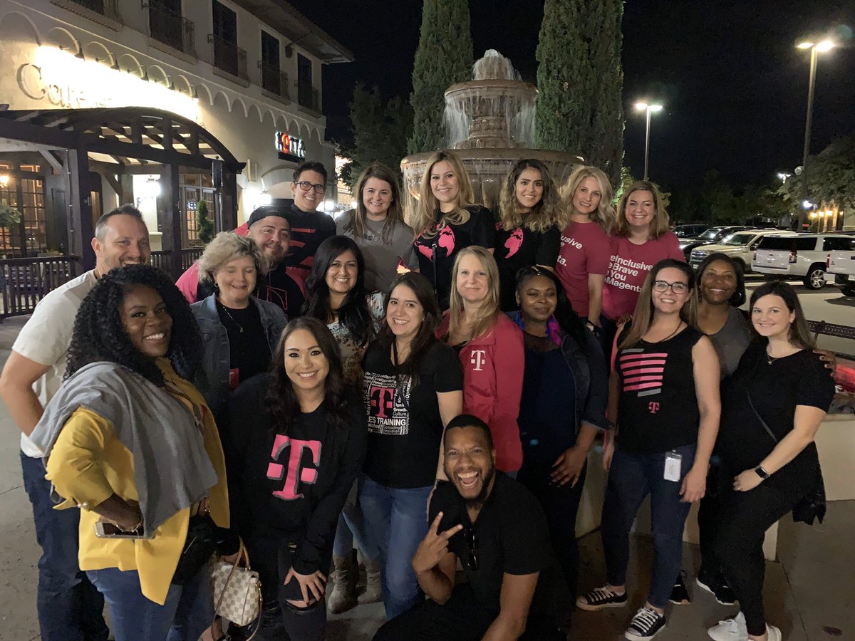 Such a great time meeting all the trainers from the South! #SouthOps #TMobile #TexasDNA