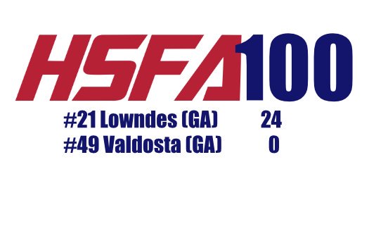 HSFBamerica's tweet photo. Lowndes wins the #To100 Winnersville Classic in Georgia. https://t.co/pGBcXwBO1I