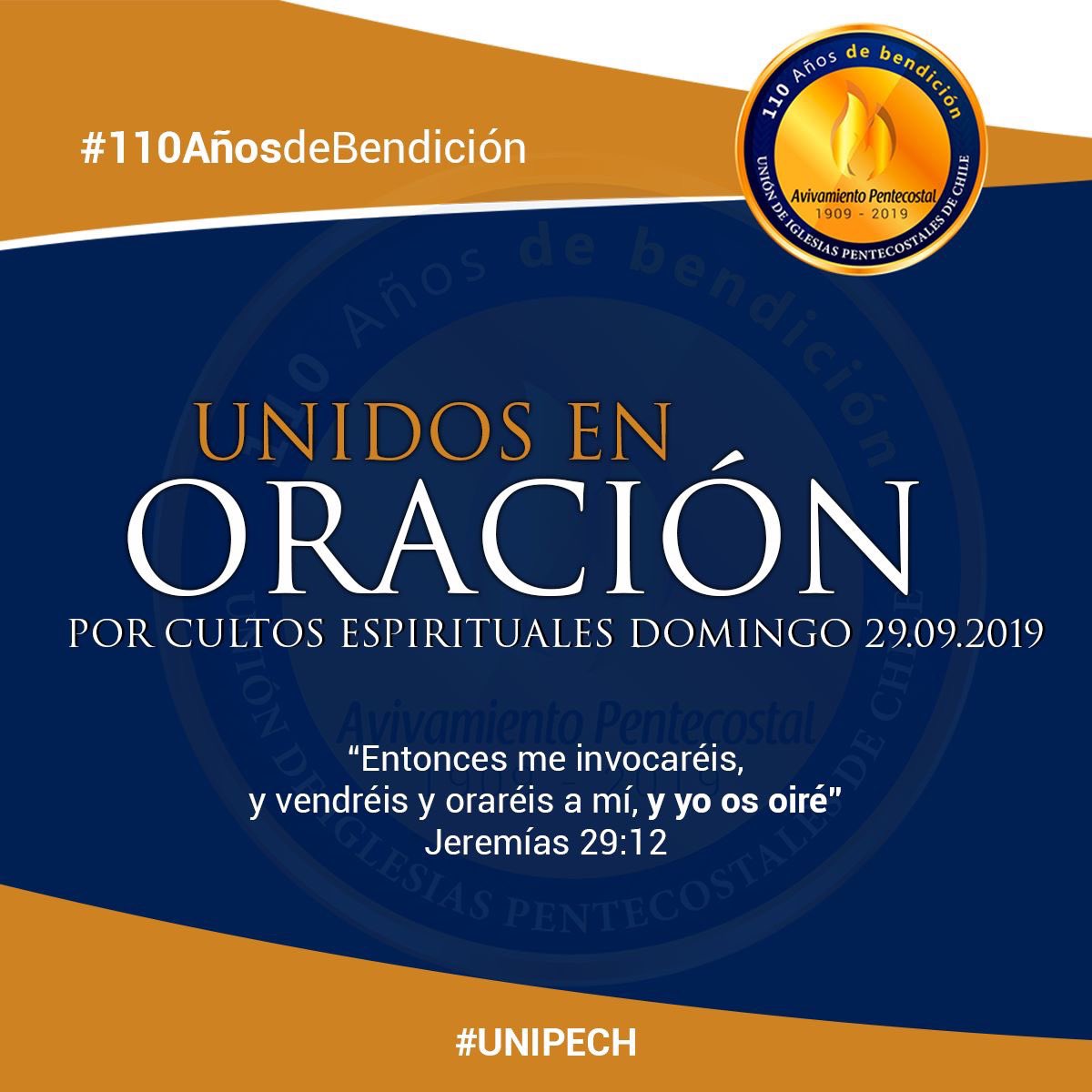 impchsector5's tweet photo. ¡Unidos en ORACIÓN! 🙏
instamos a todos incluir en sus oraciones el servicio especial de este domingo 29 de septiembre, para que Dios sea respaldando, como hasta ahora, todo lo organizado y su Espíritu Santo sea lo principal en cada una de las más de 150 comunas.
#UNIPECH 🔥 https://t.co/459FdGxilc
