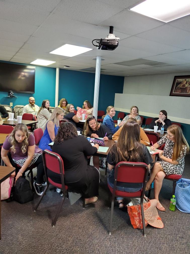 Spent two glorious days with dear friend, Dr. Karla Kyte, teaching enthusiastic Washington County, TN educators about the brain. Wonderful experience! #edchat