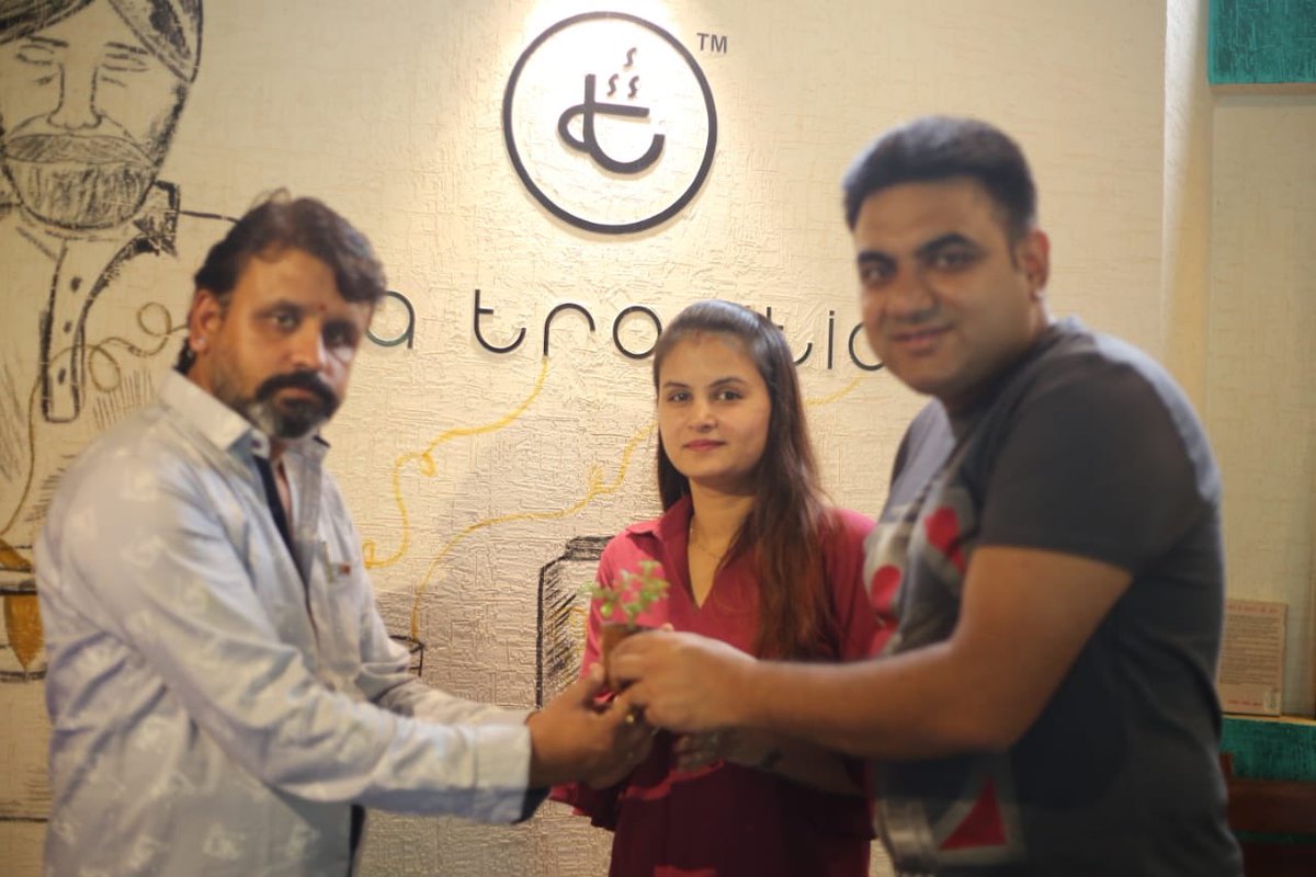 theteatradition's tweet photo. SAVING PLANET is not an individual duty.Its now a compulsory action required by each one of us.We at TT r bound by nature &amp; it's gift-tea &amp; other herbs.We r now using each of our discarded Kulhar &amp; converting it into a living O2 emitting plant &amp; gifting it to each of our customer https://t.co/03TYOseIQv