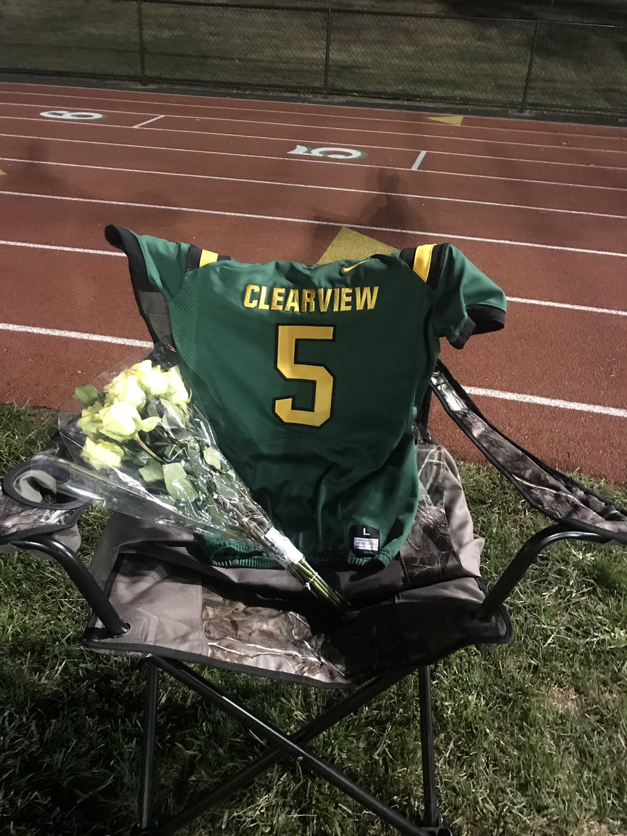 Mr. Clark, we missed you but know you were watching over us tonight.