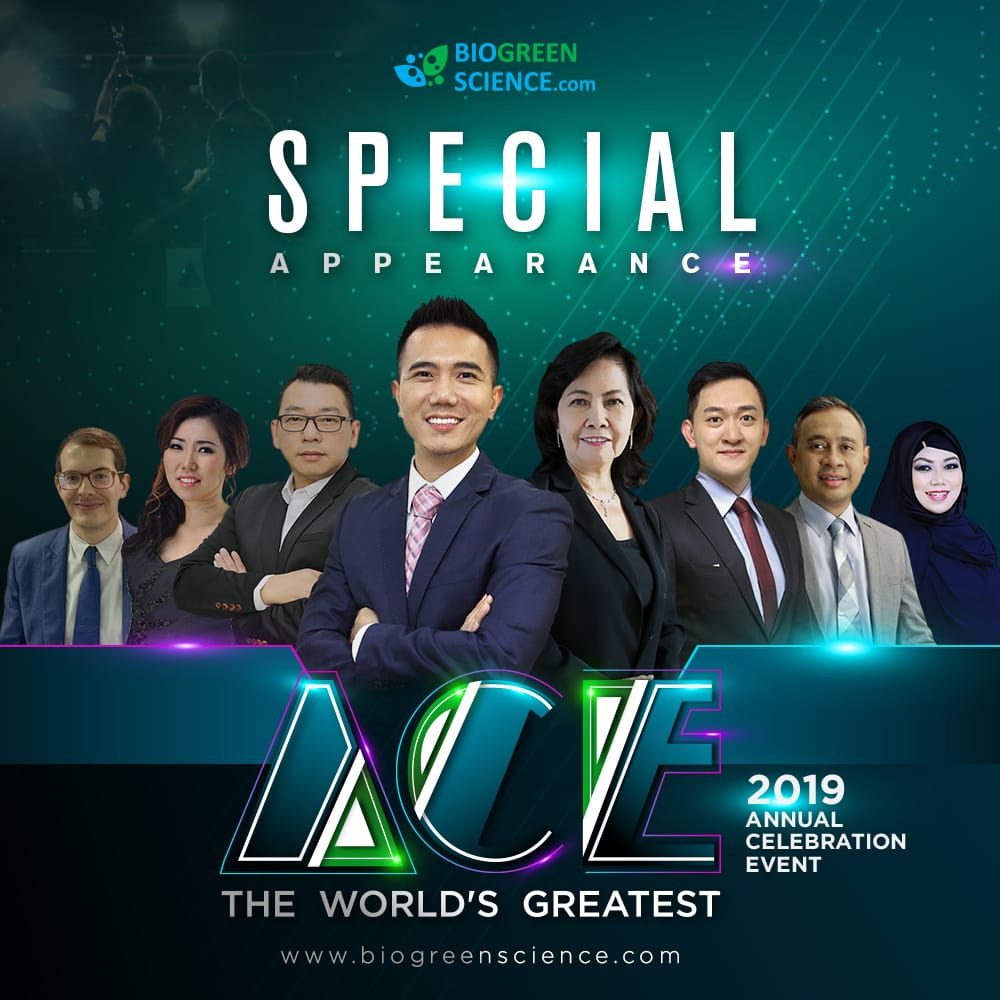 BiogreenScience's tweet photo. Jangan sampai Anda melewatkan berbagai macam keseruan yang akan terjadi pada acara perayaan atas pencapaian seluruh anggota keluarga besar Biogreen Science pada ACE 2019. https://t.co/wbs9kyPqTF