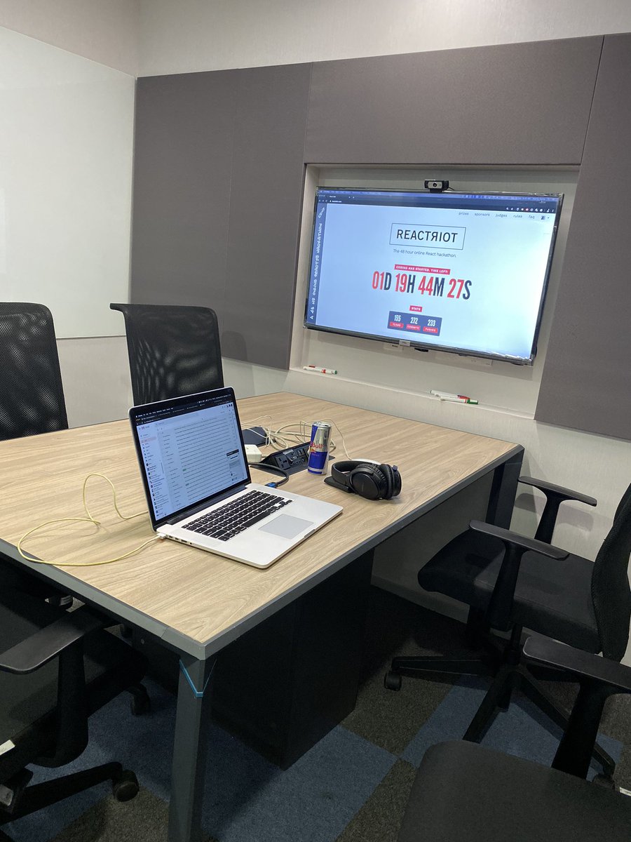 manoj_nama's tweet image. It’s @reactriot time!! #reactriot2019 #javascript #react #hackathon 🎉🤘🔥🔥