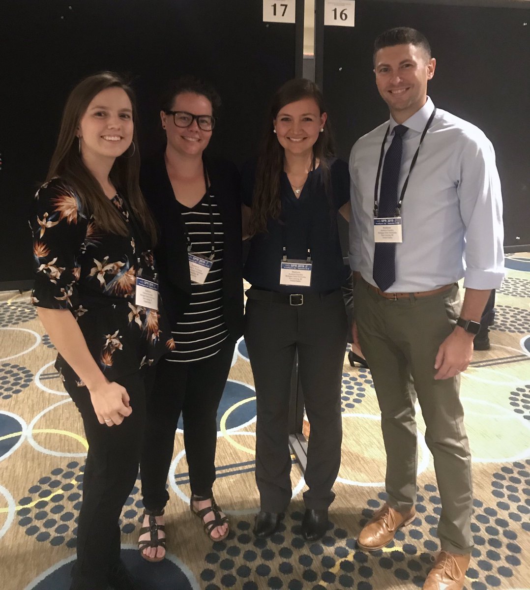 The lab did a great job presenting their work over the past few days at the 2019 Annual Meeting of the Society for Psychophysiological Research! <a href="/TheRealSPR/">TheRealSPR</a> #spr2019