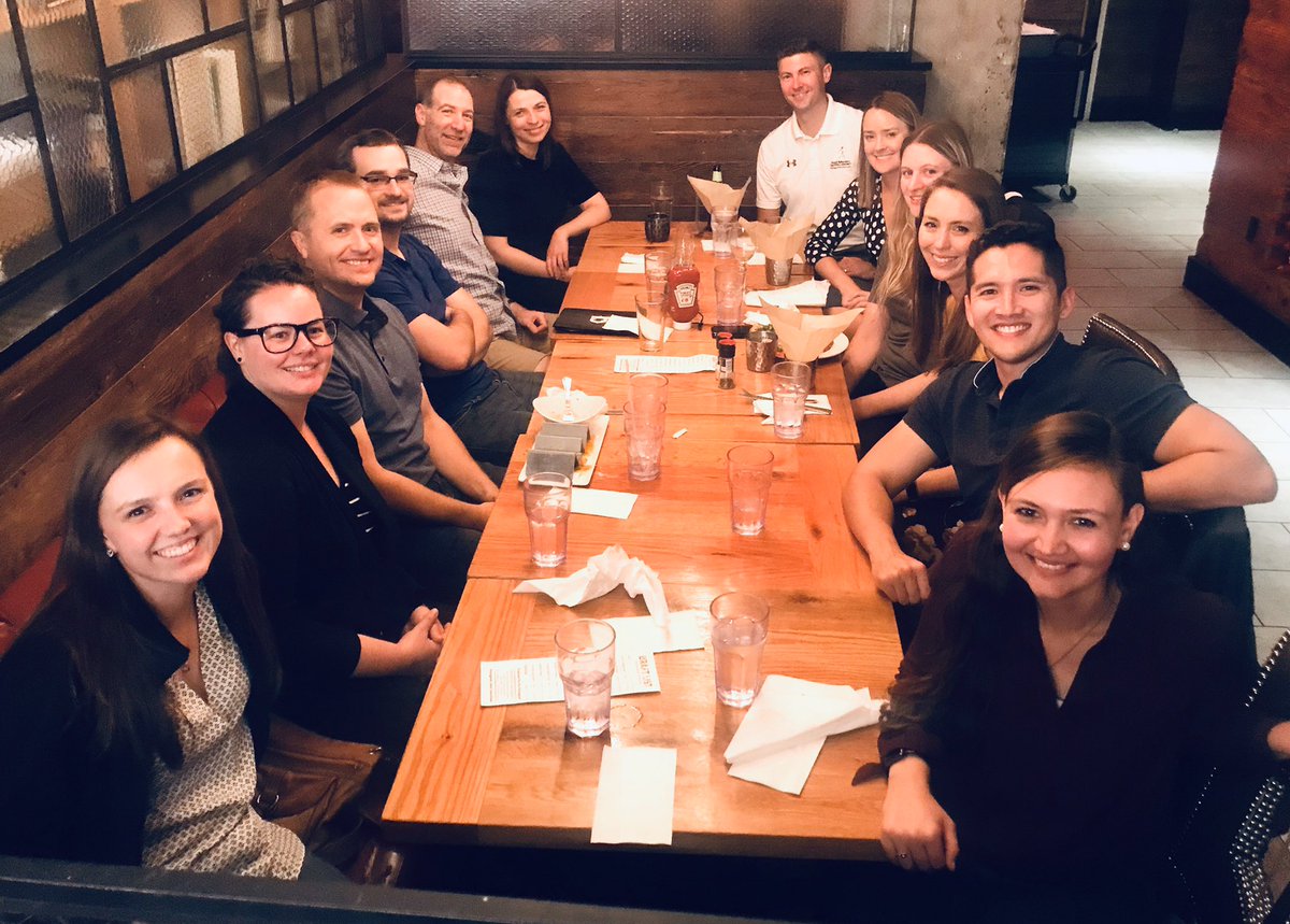Joint lab dinner with Chuck Hillman’s group <a href="/TheRealSPR/">TheRealSPR</a> #spr2019