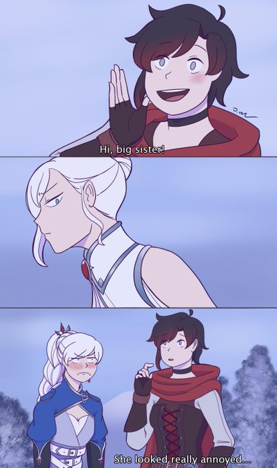 This Inuyasha scene remind of whiterose❄️?, so I can't help it ? 