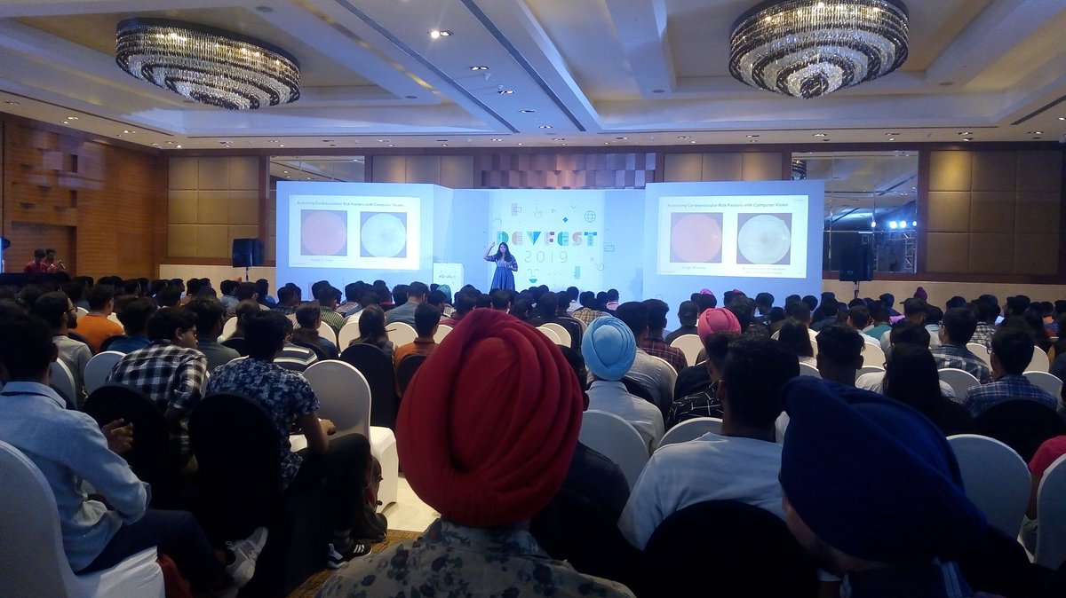 _varshajaiswal_'s tweet photo. Can engineers be a doctor by scrolling the internet?
Anything can be cooked using #MachineLearning #DevFestPunjab https://t.co/7uvQSx4UPu