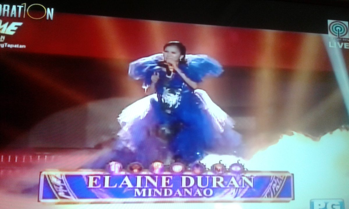BHaoini's tweet photo. Elaine duran Tapos na po sya mg performe hehe
#TNT3AngHulingTapatan
#Showtime
#elaineduran
#Elainenatics https://t.co/rCfnWHigJX