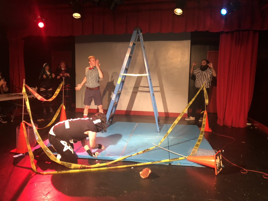 ThatRoseTattoo's tweet photo. Yep things got outta hand tonight but @JohnnyPopXSW WON by golly (and then had his heart broken, I will have the scoop in my exclusive interview with the sweet boy himself!) #XSW26 https://t.co/Vvrn1y9V5B