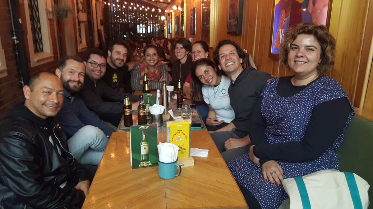 YosoyelAfo's tweet image. Construyendo comunidad y haciendo amigos en #OpenConLatAm2019 @colfreepress @fernando__lopez @johanajaramillo @matg20 @juancommander @anneclinio
