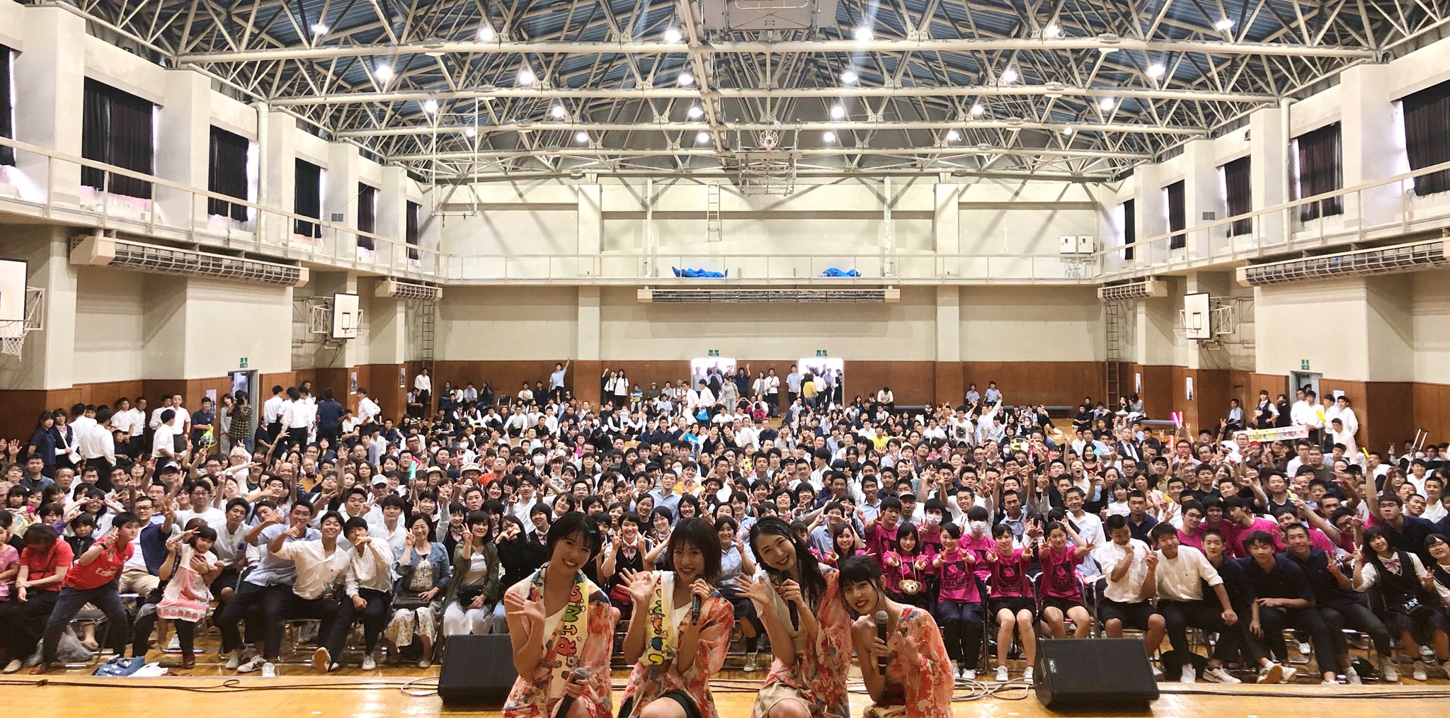 Ringomusume りんご娘 青森山田高等学校 文化祭 に 会場に集まってくれてありがとうございました めちゃくちゃ楽しかったです りんご娘 Ringomusume