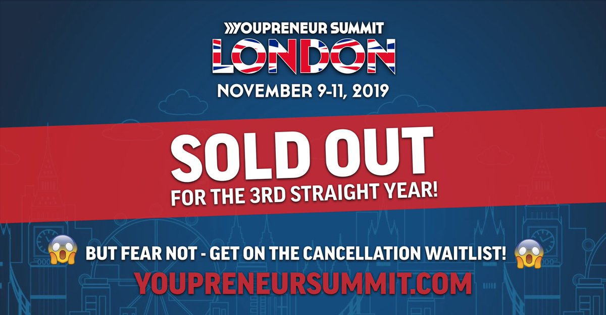 ChrisDucker's tweet image. I can’t wait to host our third sold out #YoupreneurSummit in November! It’s going to be an incredible weekend full of masterminding, learning, networking and genuine business growth!!! YoupreneurSummit.com