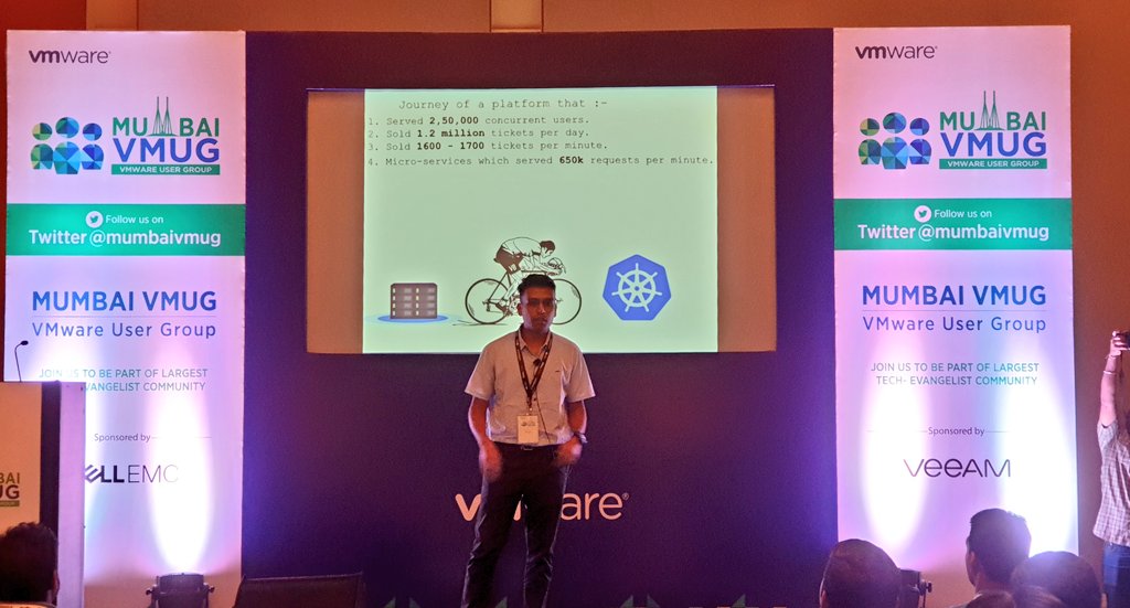 MumbaiVmug's tweet photo. Mind blogging numbers of how many tickets get booked @bookmyshow @MumbaiVmug @IndiaVMUG @MyVMUG #AkshayGore in action! https://t.co/5FIVOCG9lM