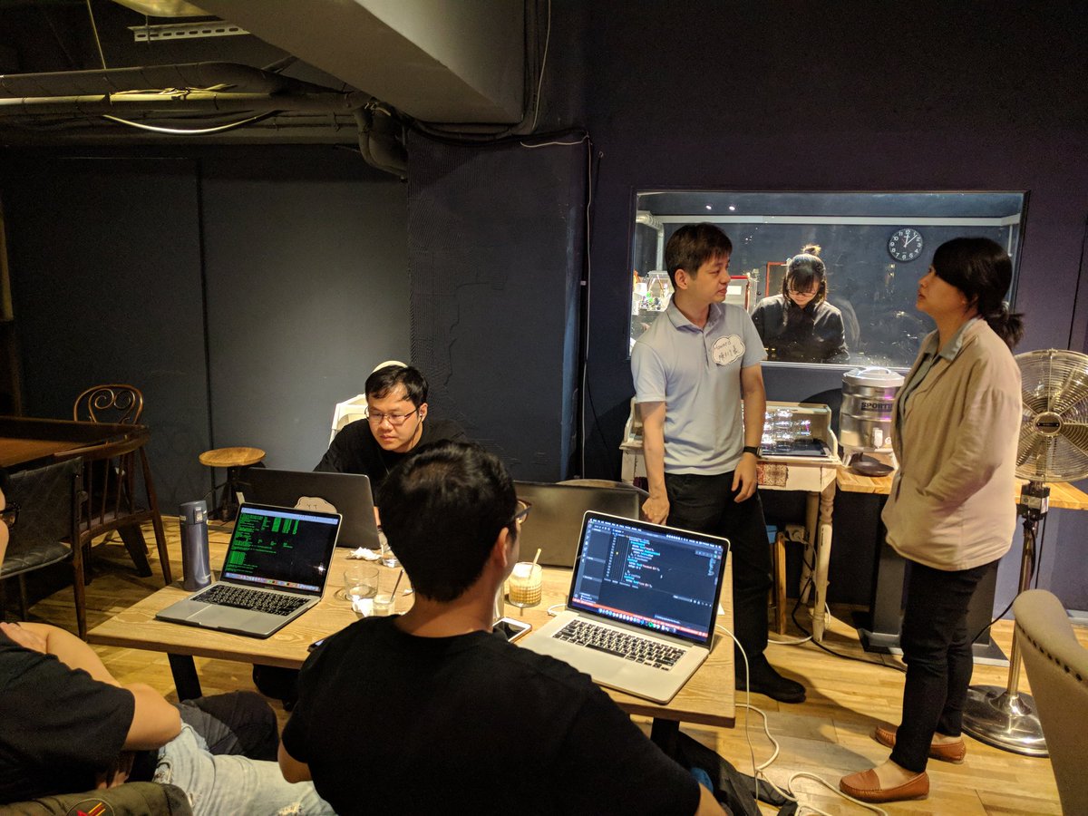 WWCodeTaipei's tweet photo. #FlutterBrunch first meetup in #Taipei ❤️ Today's challenge: Creating #Flutter #Web page 🌍.
.
.
Anyone is developing with @FlutterDev ? Let us know what's your project or anything fun? 😋 https://t.co/i2gFuInYHB https://t.co/U42XPrvCgz