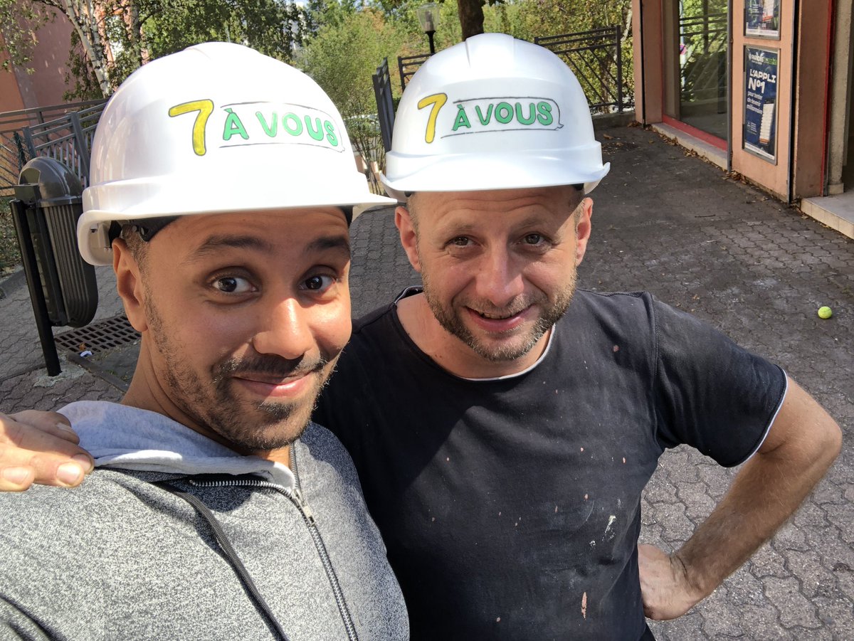 AnasDadir's tweet photo. Quelle équipe ! Le 7àVous sera bientôt à vous !! #7avous #clermontdifferent #ClermontFerrand #chantier #solidaire #askippro #anasdadir https://t.co/VX1VhZNfRD