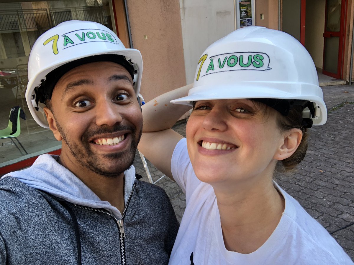 AnasDadir's tweet photo. Quelle équipe ! Le 7àVous sera bientôt à vous !! #7avous #clermontdifferent #ClermontFerrand #chantier #solidaire #askippro #anasdadir https://t.co/VX1VhZNfRD