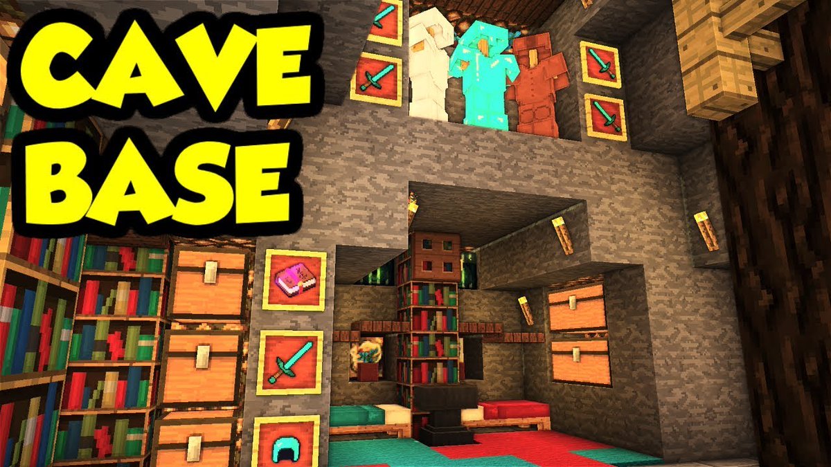 Jesse Epicgoo Com Minecraft Cave House Survival Base Tutorial How To Build Design Tour Ideas Link T Co Hm7uhltqvh House Howtobuildacavehouseinminecraft Minecraft Minecraftbighousetutorial Minecraftcave Minecraftcavebase