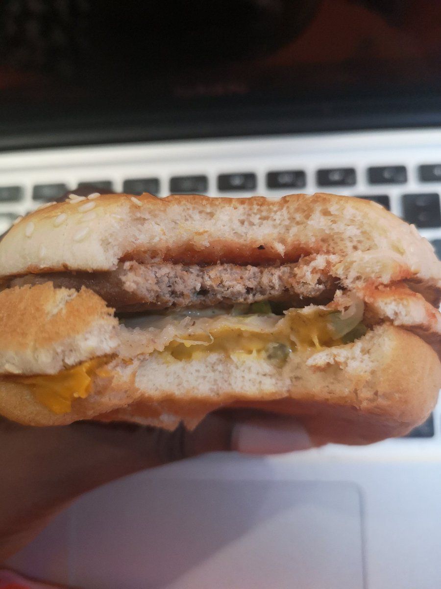BontlePhiri's tweet photo. My mother bought a Big Mac meal from @McDonalds_SA Westgate and the staff clearly didn't see the need to add the extra patty as per the menu. What nonsense service is this? #badservice @BadService_SA https://t.co/UVPxdFzUFi