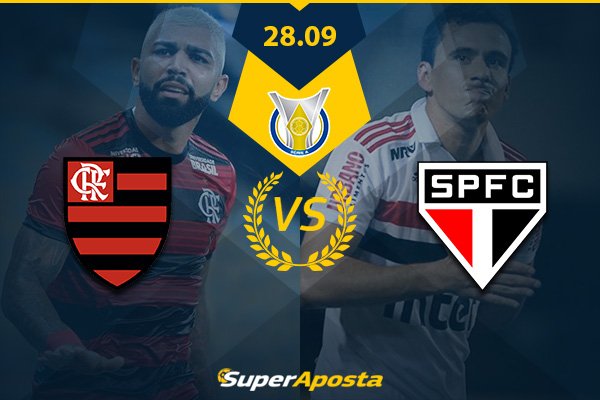 SuperApostaBR's tweet photo. O @SaoPauloFC estreia hoje o técnico Fernando Diniz, na visita ao líder @Flamengo, pelo @Brasileirao. Quem vai levar a melhor? Leia nossa prévia e faça sua SuperAposta: https://t.co/E89RTL3OT1
#Brasileirão #Flamengo #SãoPaulo #apostas #apostasonline #apostasesportivas #tipsbrasil https://t.co/PwqnCSqVn8
