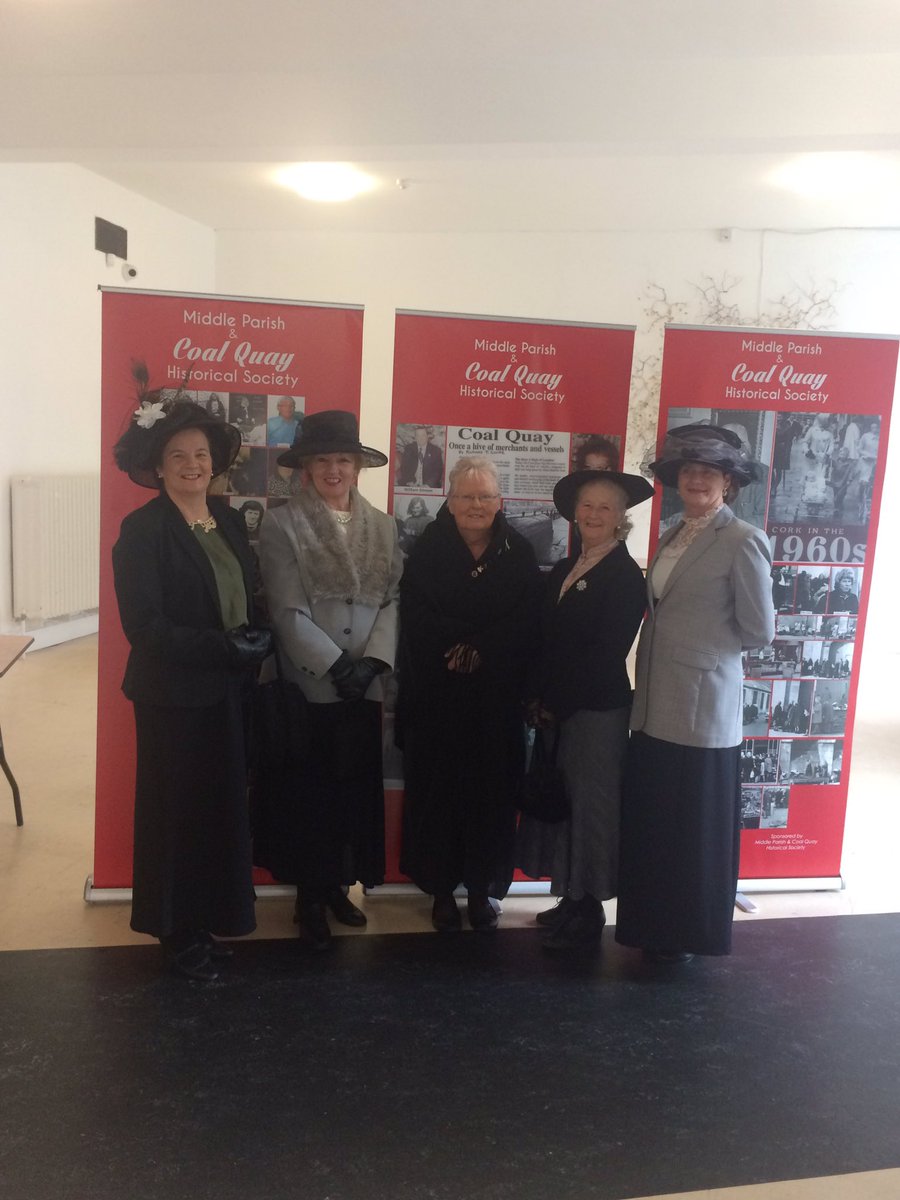 Busy morning at The Cork Past Exhibition in the City Hall.