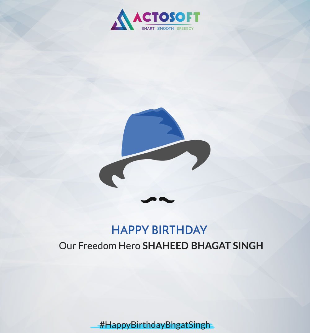 actosofts3's tweet photo. Happy Birthday our freedom hero SHAHEED BHAGAT SINGH

#actosoftgreetings #actosoft #happybirthdayshaheedbhagatsingh #freedom #india #indian #freedomfighters https://t.co/P0UinSUkzv