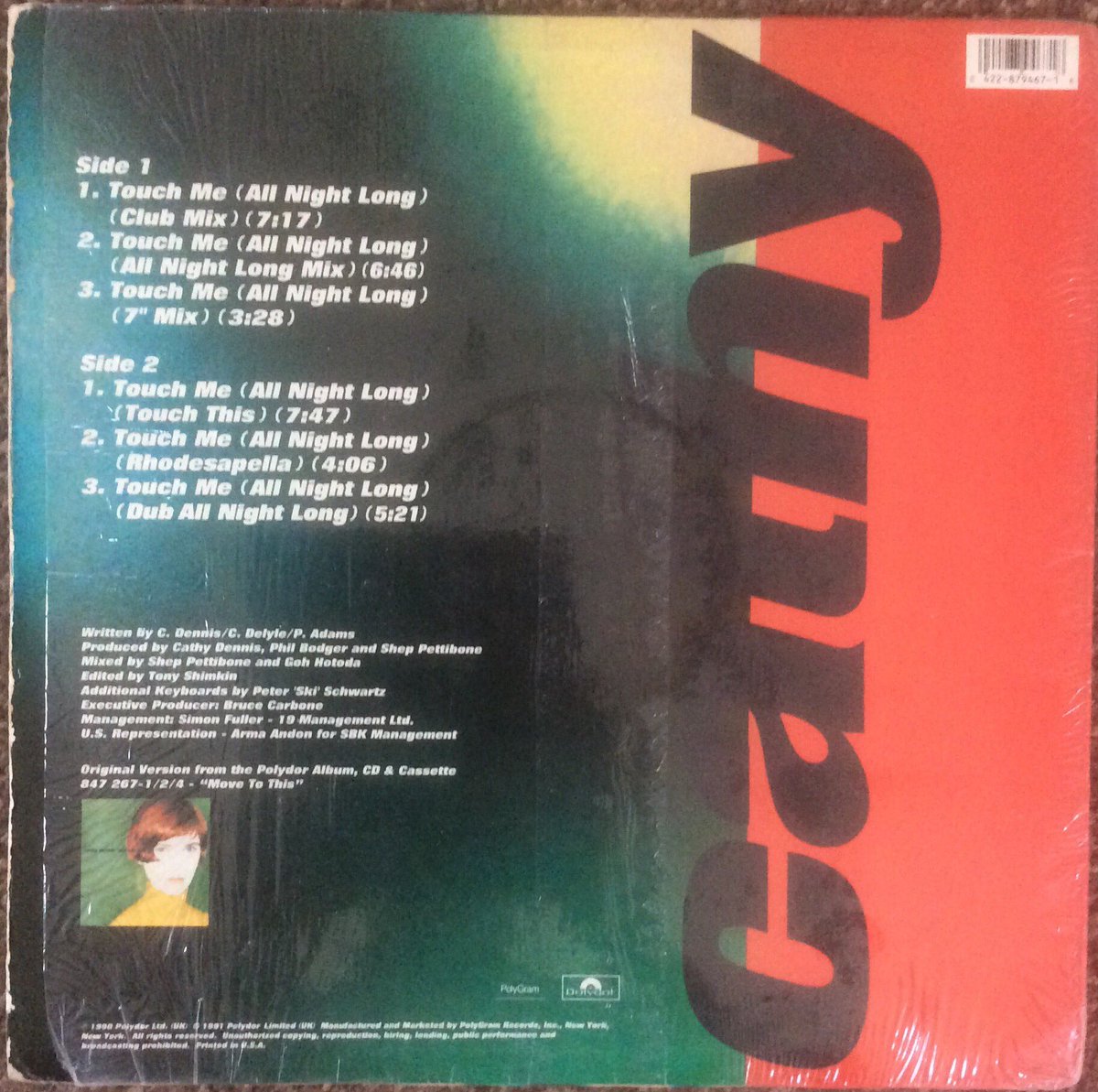 Poplifer73's tweet image. 🚨 VINYL FIND 🚨
Cathy Dennis “Touch Me (All Night Long)” USA 12” Maxi Single.
@cathydennis @polydorrecords 
#CathyDennis #PolydorRecords #TwelveInchSingle #Vinyl #VinylHeaven #RecordCollection