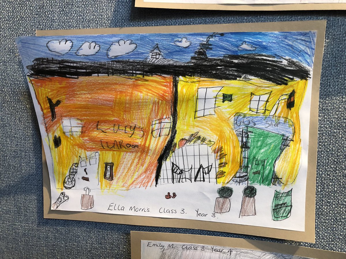 Also on view this week artwork by Stow Primary School on show at St Edwards Church. #stowartweek #thecotswolds #art