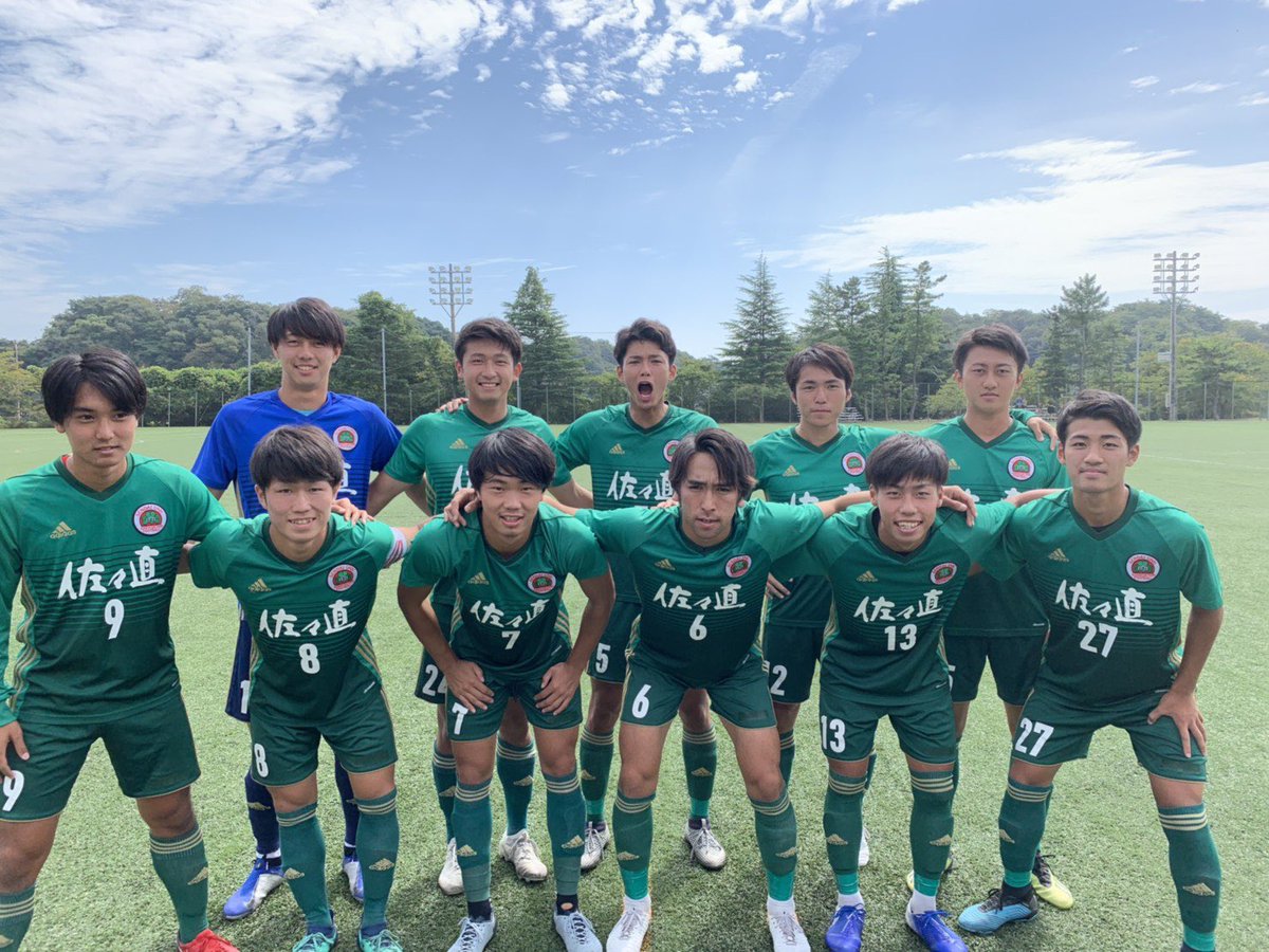 仙台大学サッカー部 No Twitter 第44回東北地区大学サッカーリーグ1部 第10節 Vs岩手大学 3 0 勝ち 得点者 細山海斗 3年 前橋育英高校 岩渕弘人2 4年 遠野高校