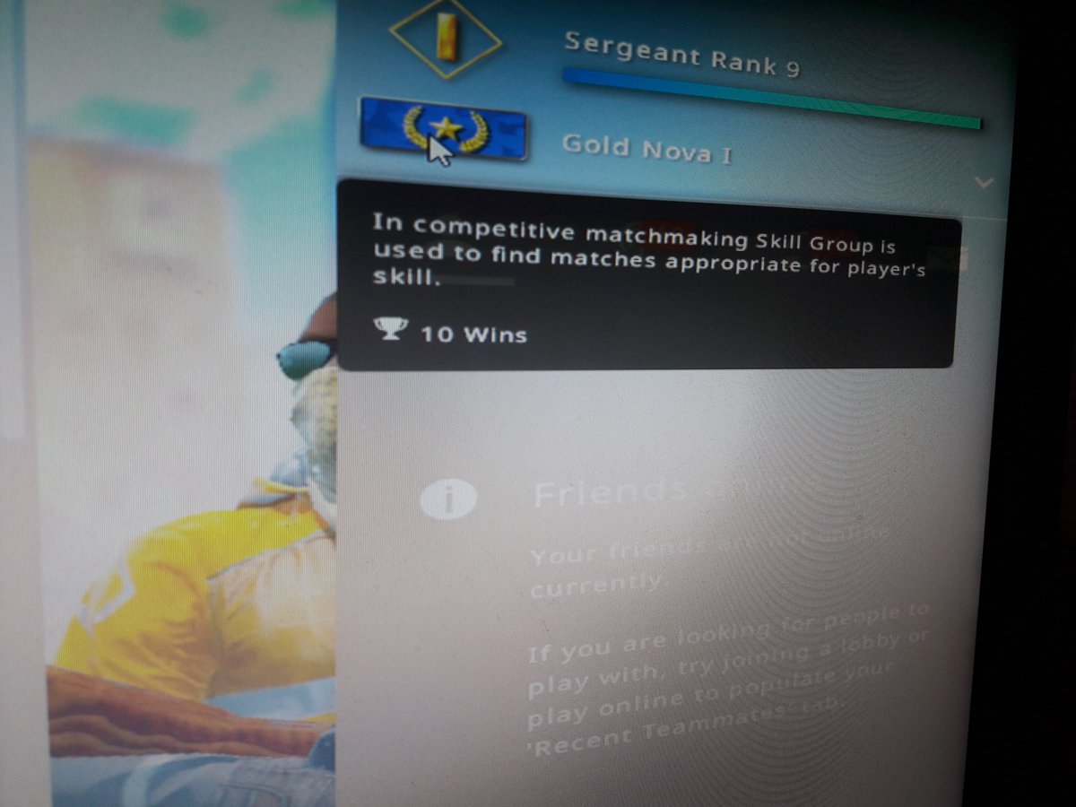 Error90050149's tweet image. Im a gold nova 1 with 10 wins. #ValvePleaseFix