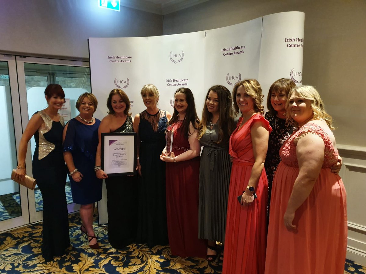 UCDMidwifery's tweet photo. A wonderful night of celebrations #IHCA19 with our colleagues @helpinghollesst. Academics, midwives, nurses and midwifery students collaborating together in #research to improve maternal and infant health @jrnnmhucd @ucdsnmhs @UCD_CHAS @UCD_Research https://t.co/CjQDSZUMPF