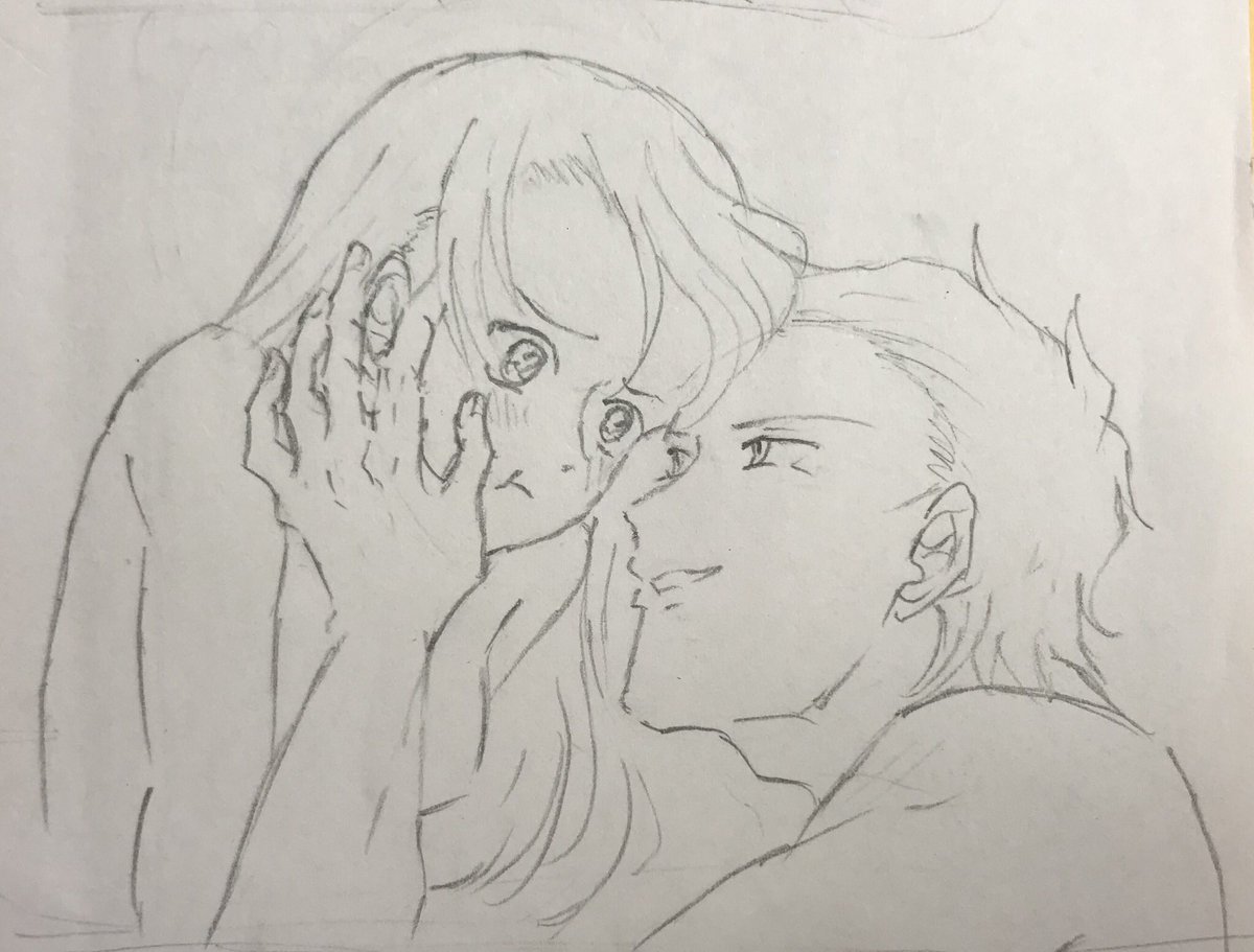 今日はちょっとアレな創作意欲が無性に湧いてしまったので、赤明描きました…
今回は比較的思い通りに描けた気がする…(前の漫画も進めてます) 