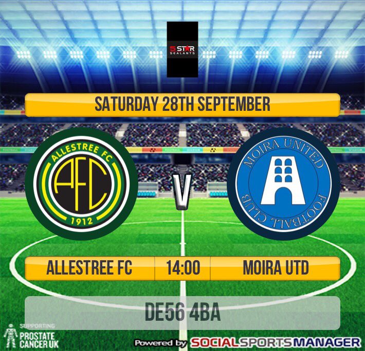 MoiraUnited's tweet photo. Our game today is away against the champions @AllestreeFC after narrowly beating us in the last minute last year to win the league, we should be in for a cracker. 
#MightyMoira https://t.co/MzZVGb4KvK
