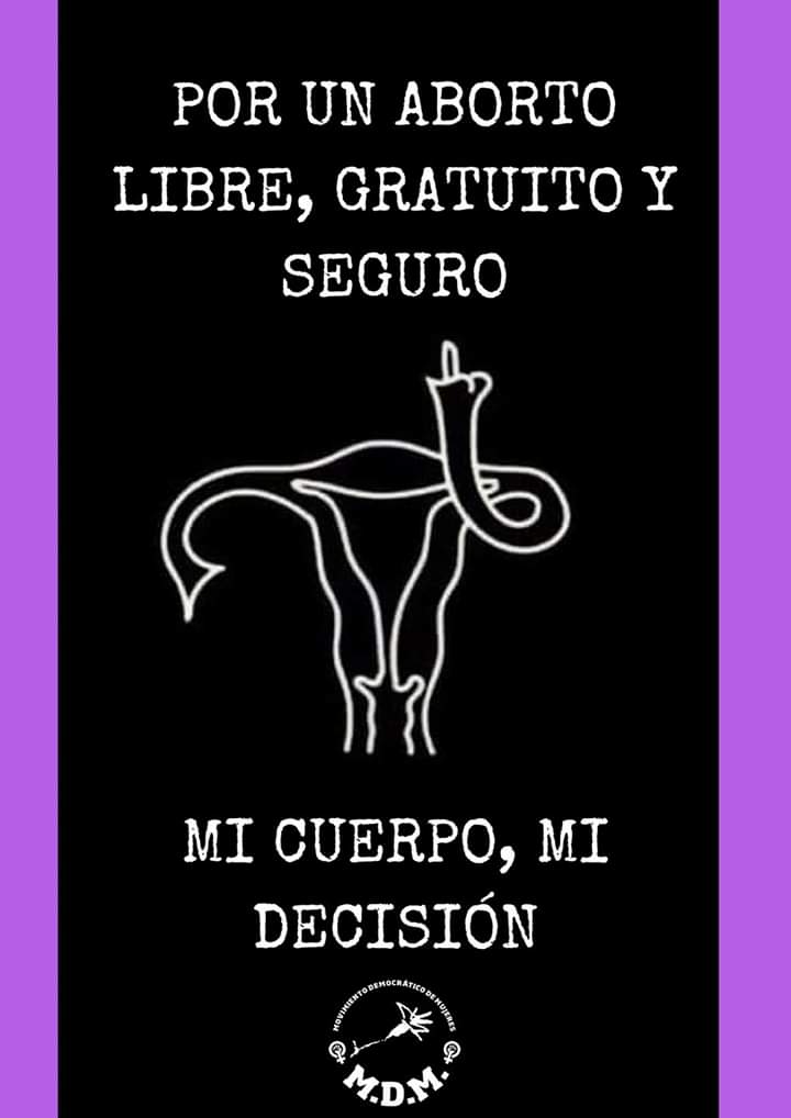 MDMujeres's tweet photo. Hoy #28S Día Internacional por el acceso al aborto seguimos reclamando un aborto libre, gratuito, seguro y en la sanidad pública. https://t.co/HkEWLrK0sf