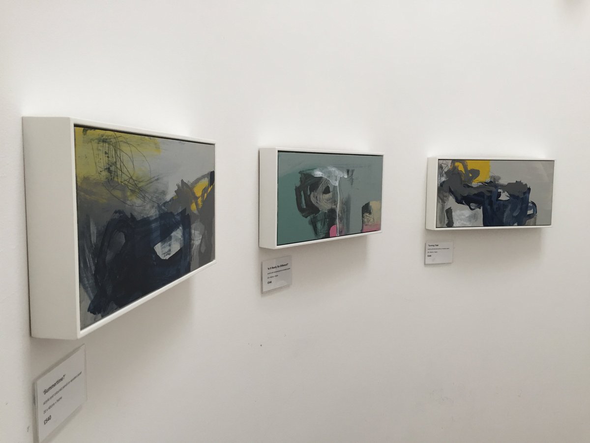 Angela_Charles's tweet photo. Come and view my #paintings at Venue 54 during #SomersetArtWeeks alongside #sculpture by @Lawrence_Dicks and #jewellery and #prints by #RachelEardley. #Crewkerne 11-5pm this weekend and open again from Thursday 3 - Sunday 6 October. @SAW_Somerset https://t.co/umhaX7TBRs